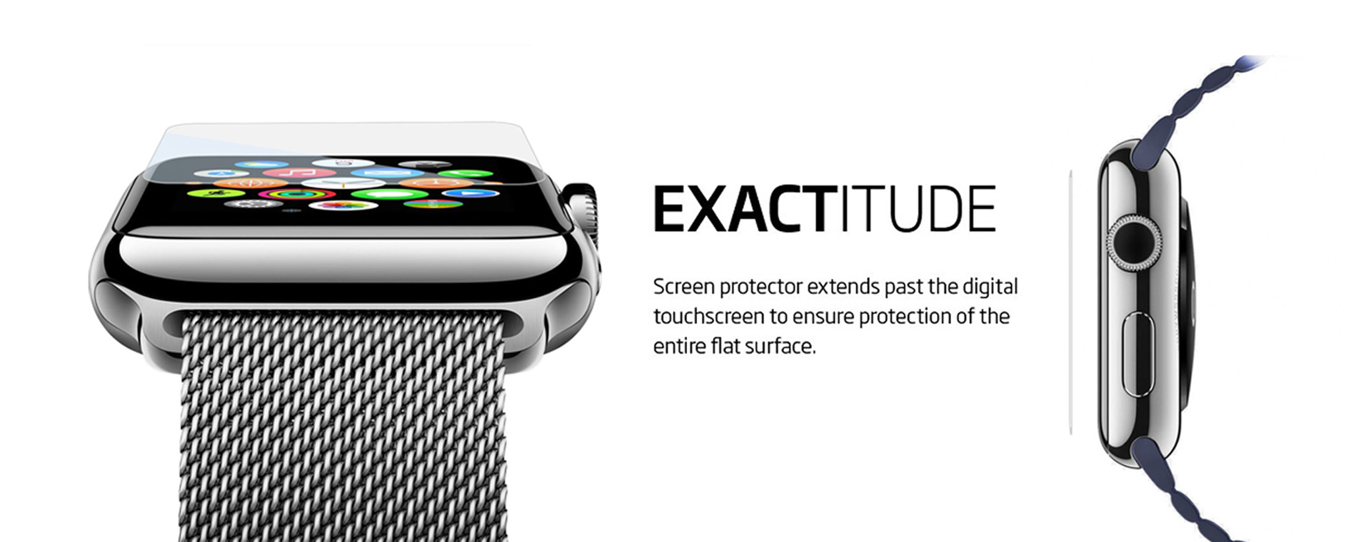 TEMPERED GLASS SCREEN PROTECTOR FOR APPLE WATCH