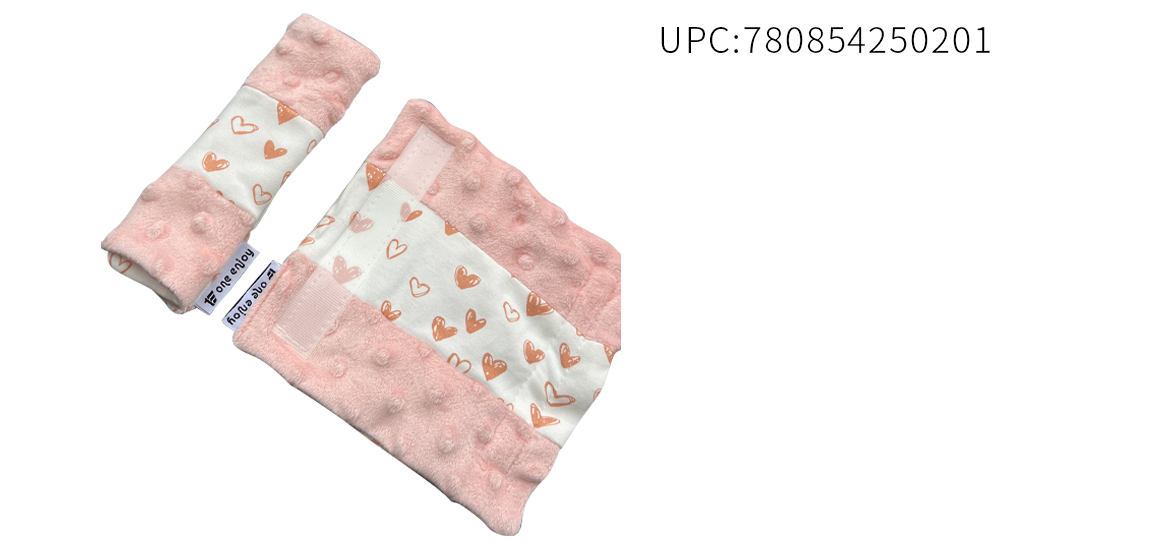 4 Packs Baby Car Seat Straps Cover Pink Shoulder Pads for Baby, Baby Car Seat Belt Pads Seat Belt Covers for All Car Seats/Pushc